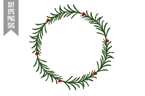 Simple Christmas Wreath Svg, How To Make An Easy Holly Christmas Wreath