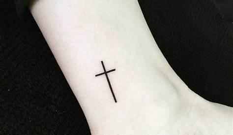 Simple Cross Tattoo Designs 50 s For Men Religious Ink Design Ideas
