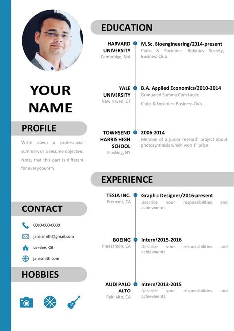 Simple yet Elegant CV Template to get the job done Free