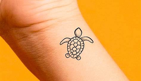 Simple Cute Turtle Tattoo 80 And Small Sea s Design With Meanings