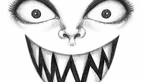 Image result for scary drawings of demons easy | Scary drawings