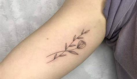 Top 41 Best Simple Flower Tattoo Ideas [2021 Inspiration