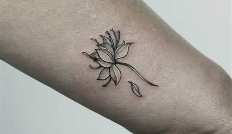 60+ Simple and Pretty Flower Tattoos Design Ideas Soflyme