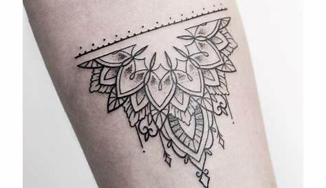 Simple Half Mandala Tattoo By ist Spence Zz (With Images
