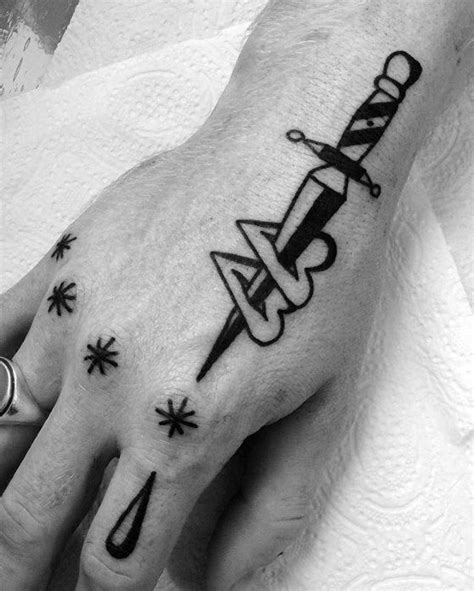 Inspirational Simple Hand Tattoo Design 2023