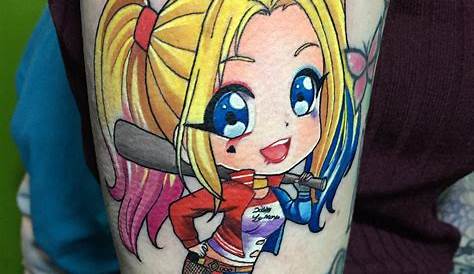 Simple Harley Quinn Tattoo Designs s Meanings, & Ideas