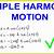 simple harmonic motion formula