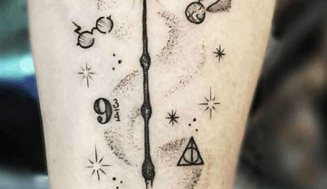 Stunning Magic Wand Tattoo For Harry Potter Lovers in 2020 | Wand