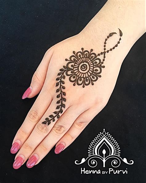 Henna Designs For Beginners / Easy and Cute Henna Design For Beginners
