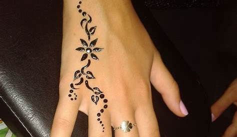 Simple Henna Tattoo Couple Wrist Wrist, Wrist