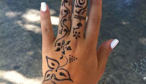Simple Henna Tattoo Designs For Hands Pin Auf