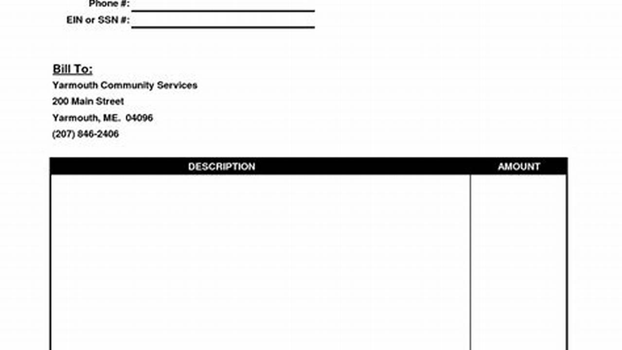 Simple Invoice Form