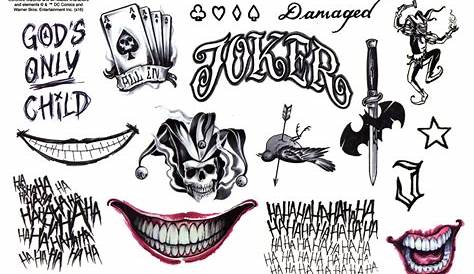 Simple Joker Logo Tattoo Wiki Tattoo