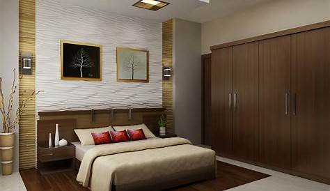 Bedroom Design In Kerala Master bedroom interior, Simple