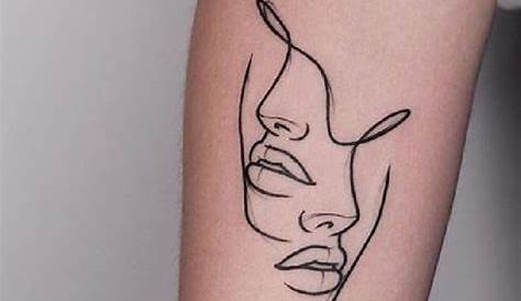 80+ Line Tattoos To Wear Symbolically