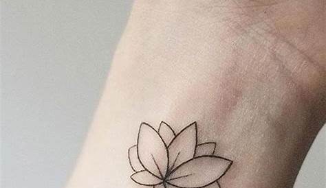 Simple Lotus Flower Tattoo Designs Excellent Small s For Girls Are Readily Available On