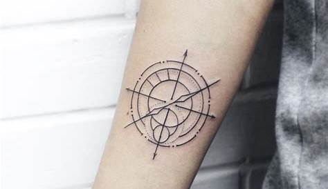 Simple Minimalist Compass Tattoo 28 Best Images Lotus Tat Shoulder