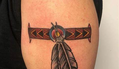 Simple Native American tattoo I got done a couple days ago