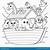 simple noah's ark coloring page