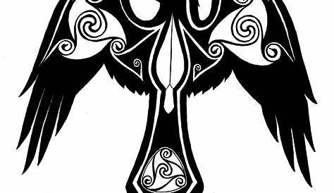 Simple Norse Raven Tattoo Nordic Wrist s, Nordic