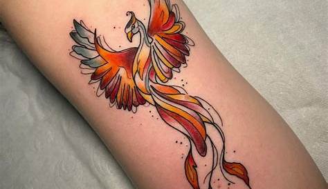 Simple Phoenix Bird Tattoo Small Pin By Jéna López On s s