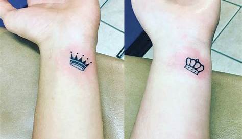 Simple Queen Crown Tattoo On Wrist Small Scrown s For Women,