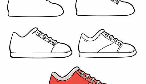 How to Draw Shoes - Easy Drawing Art