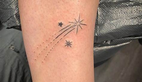 Shooting star tattoo masterpiecetattoo shootingstar
