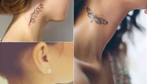 Simple Side Neck Tattoos For Girl 28 Incredible Small Women Styleoholic