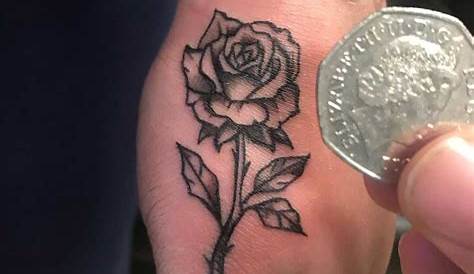 Simple Small Rose Tattoo On Hand 24+ Flower Designs, Ideas Design Trends