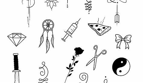 Simple Small Tattoo Drawings 35 Cool Easy Whimsical Drawing Ideas s,