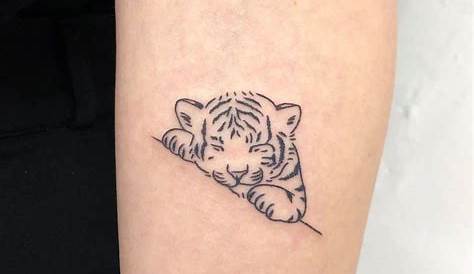 Simple Small Tiger Tattoo 24 Cool s Desiznworld