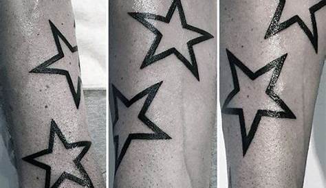 Simple Star Tattoo Designs 40 s For Men Luminous Ink Design Ideas