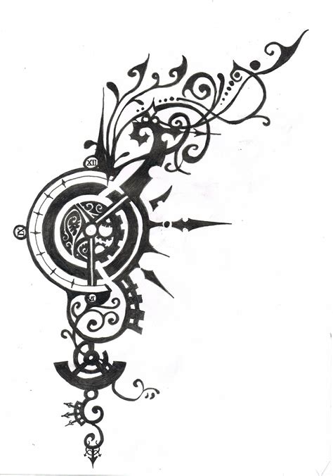 Revolutionary Simple Steampunk Tattoo Designs References