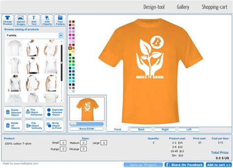 TShirt Design Tool T shirt design software, Tshirt designs, Custom