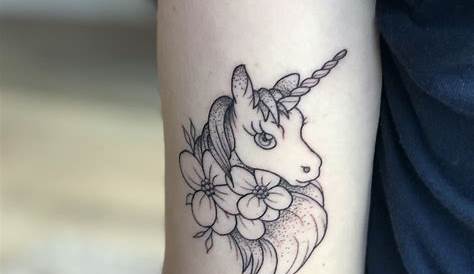 Simple Unicorn Head Tattoo *meme Manzo* Designs, s, Small s