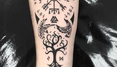 Simple Viking Tattoo Odin s Meanings, Symbols, Designs & Ideas