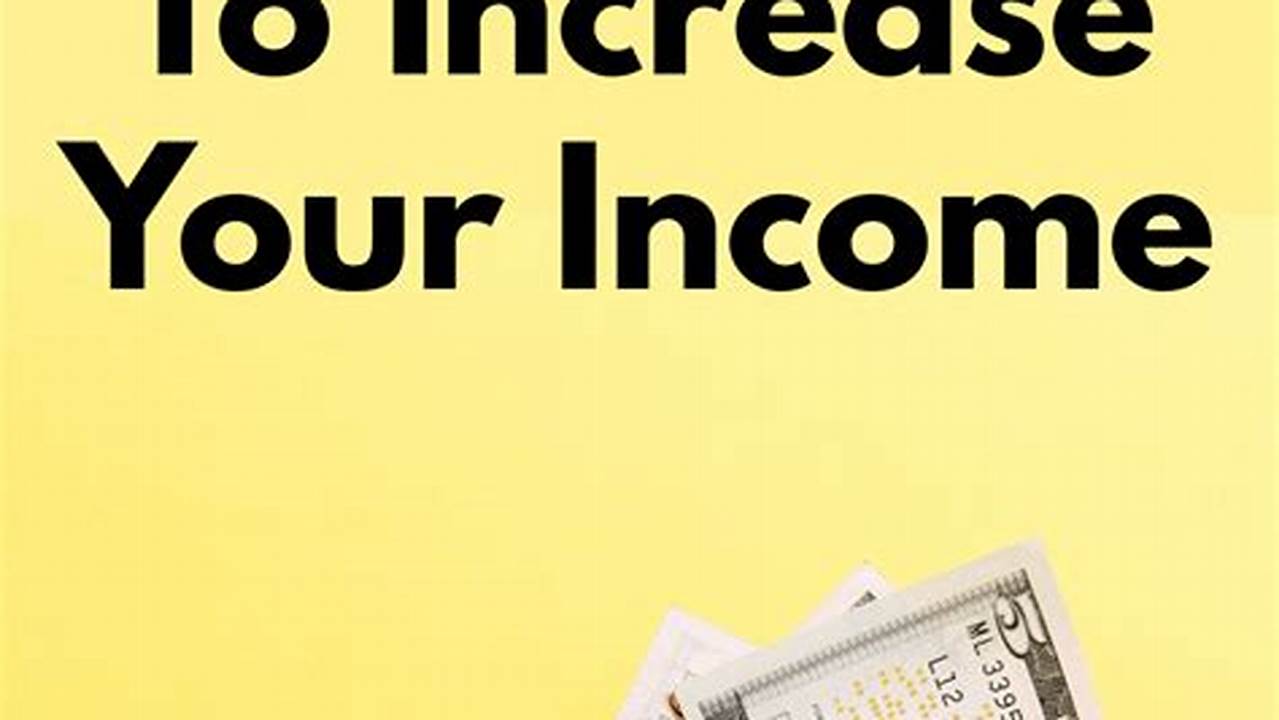 Simple Ways to Increase Your Income