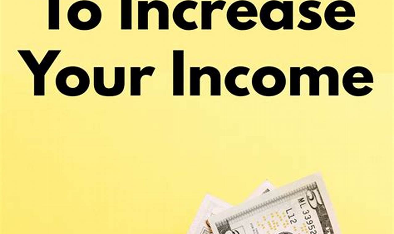 Simple Ways to Increase Your Income