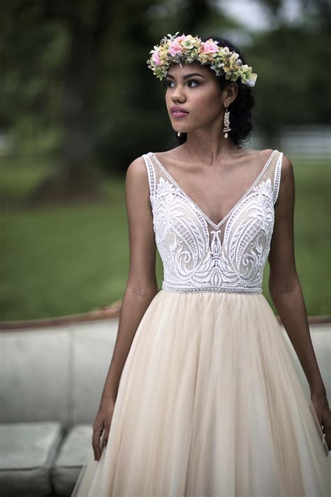 Simple Wedding Dresses Not White