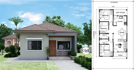 Home design plan 15x20m with 3 Bedrooms Home Planssearch Simple