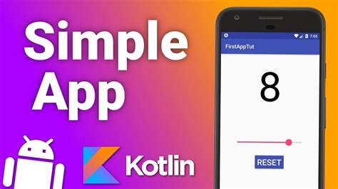 simple android app using kotlin