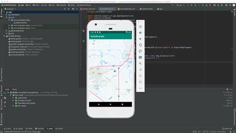 simple android project in kotlin
