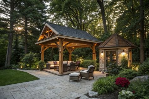 Simple Backyard Pavilion Ideas