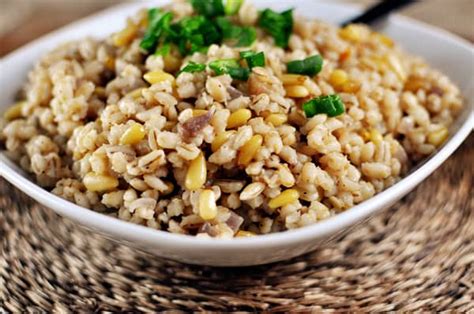 Simple Barley Pilaf