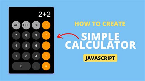 Simple Calculator Code Javascript