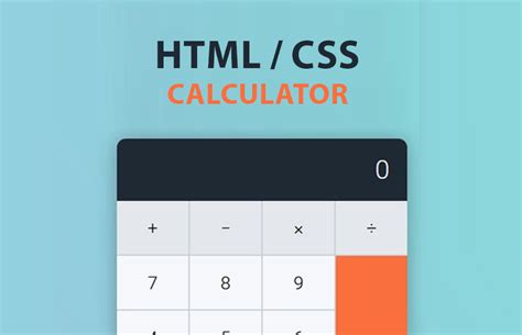 Simple Calculator Html Css Js