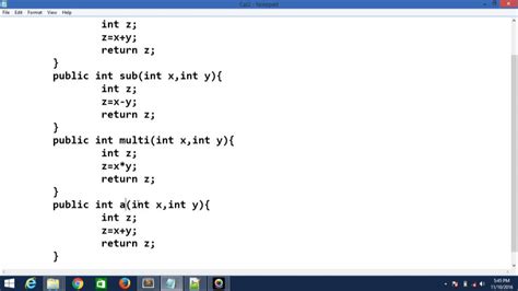 Simple Calculator In Java Using Methods