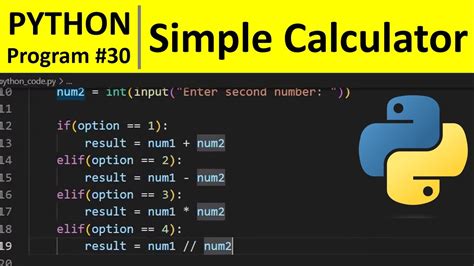 Simple Calculator In Python Using Switch Case