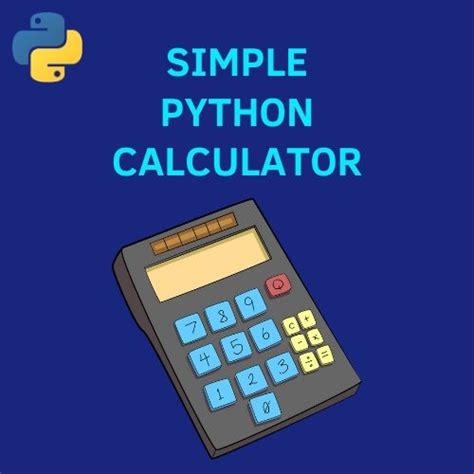 Simple Calculator Using Functions In Python